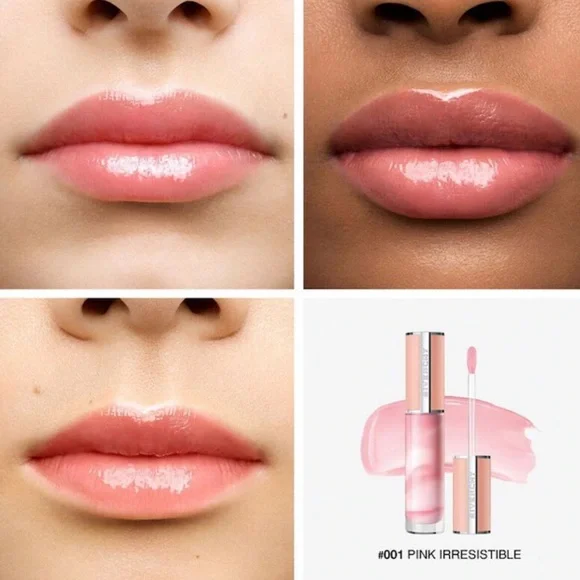 Givenchy ROSE PERFECTO LIP BALM DUO 6ml X 2 BRAND NEW/SEALED - Picture 5 of 9